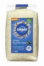 Demeter Davert Basmati Reis weiß 500g