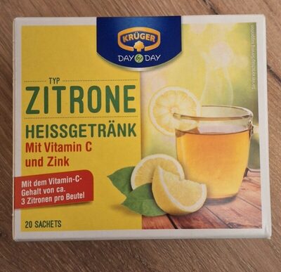 Krüger Heißgetränk Zitrone 20ST 160g