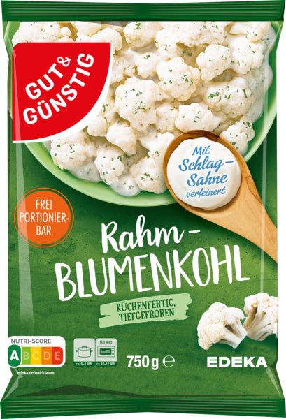 GUT&GÜNSTIG Rahm-Blumenkohl 750g