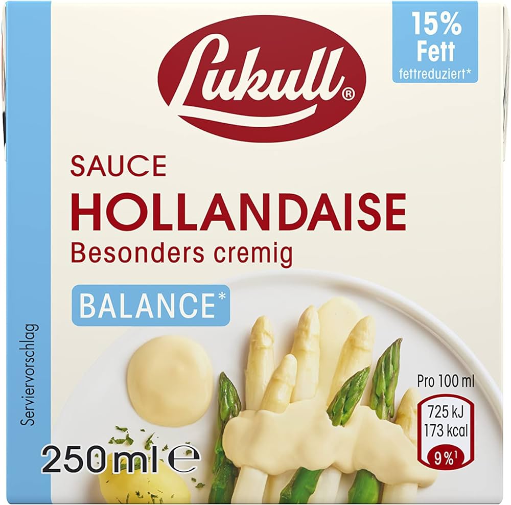 Lukull Sauce Hollandaise Balance 250ml