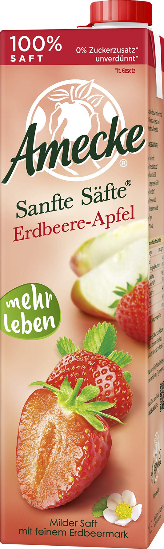 Amecke Sanfte Säfte Erdbeere-Apfel 1l