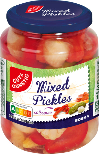 GUT&GÜNSTIG Mixed Pickles 330g