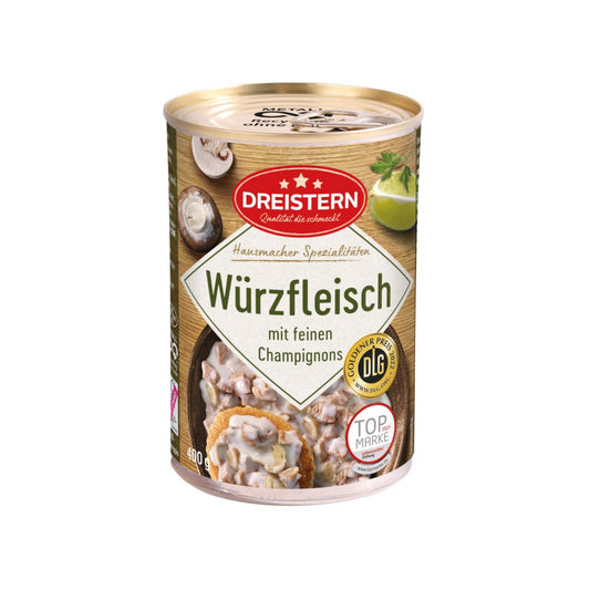 Dreistern Würzfleisch 400g