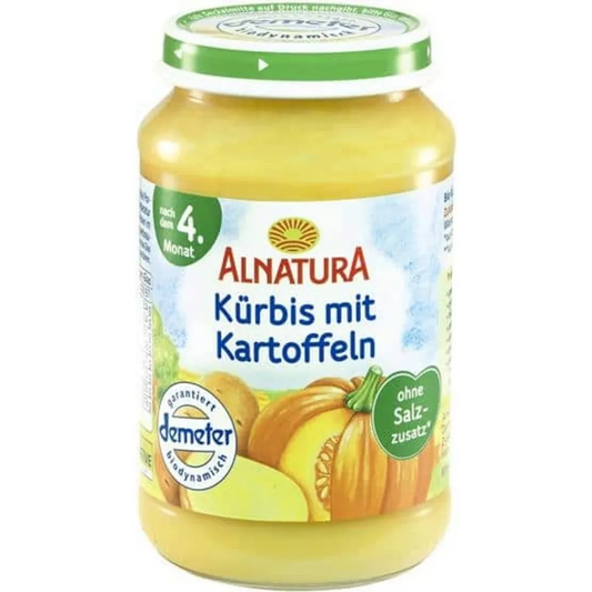 Demeter Alnatura Kürbis mit Kartoffeln nach dem 4.Monat 190g