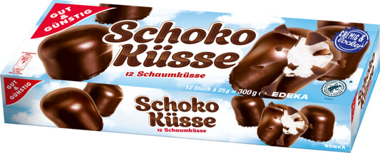 GUT&GÜNSTIG Schoko Küsse 300g