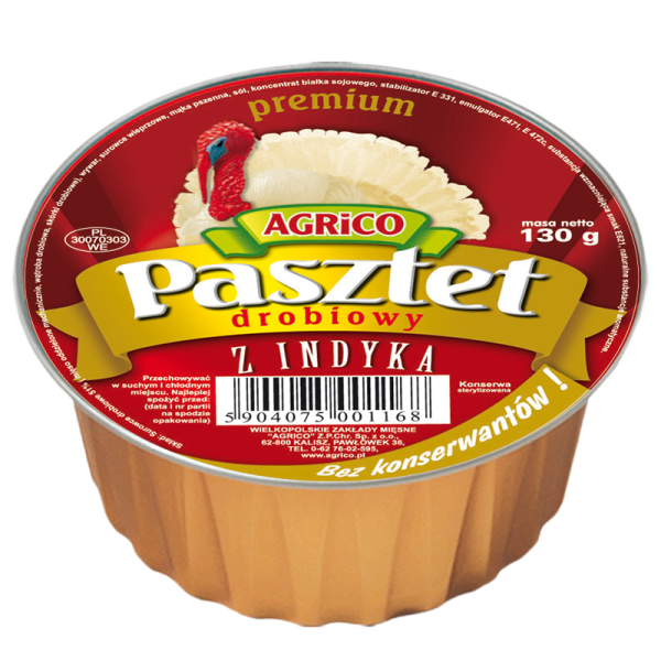 Agrico Pasztet Geflügelaufstrich Tomate 130g