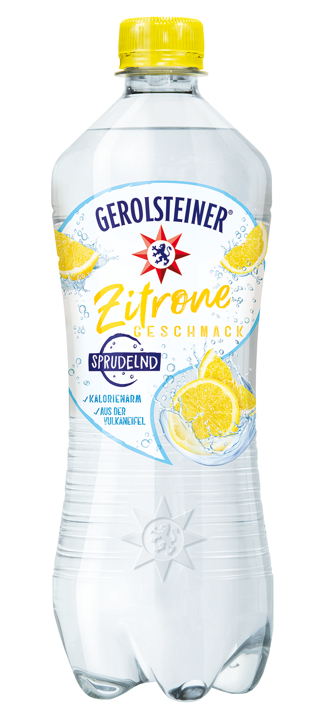 Gerolsteiner Zitrone sprudelnd 0,75l DPG