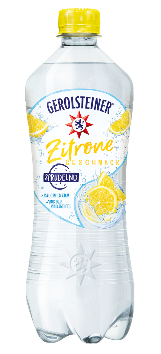 Gerolsteiner Zitrone sprudelnd 0,75l DPG