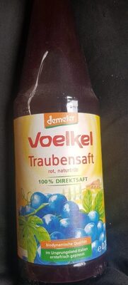 Demeter Voelkel Traubensaft rot 0,7l MW