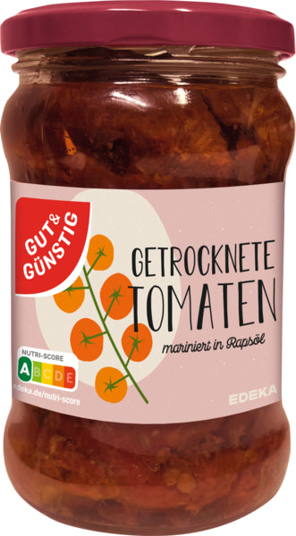 GUT&GÜNSTIG Getrocknete Tomaten in Öl 280g