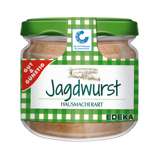 GUT&GÜNSTIG Jagdwurst Hausmacherart 250g QS