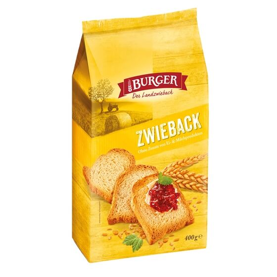 Burger Zwieback 225g