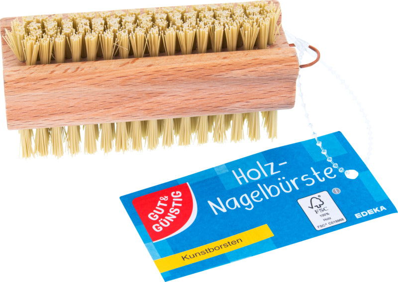 GUT&GÜNSTIG Nagelbürste Holz FSC