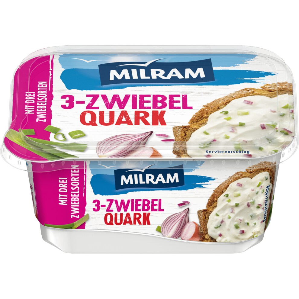 Milram Drei-Zwiebel-Quark 40% Fettstufe 185g