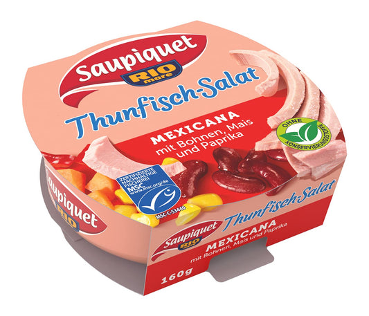 MSC Saupiquet Thunfisch-Salat Mexicana 160g