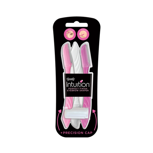 Wilkinson Intuition Perfect Finish Augenbrauen Rasierer 3ST