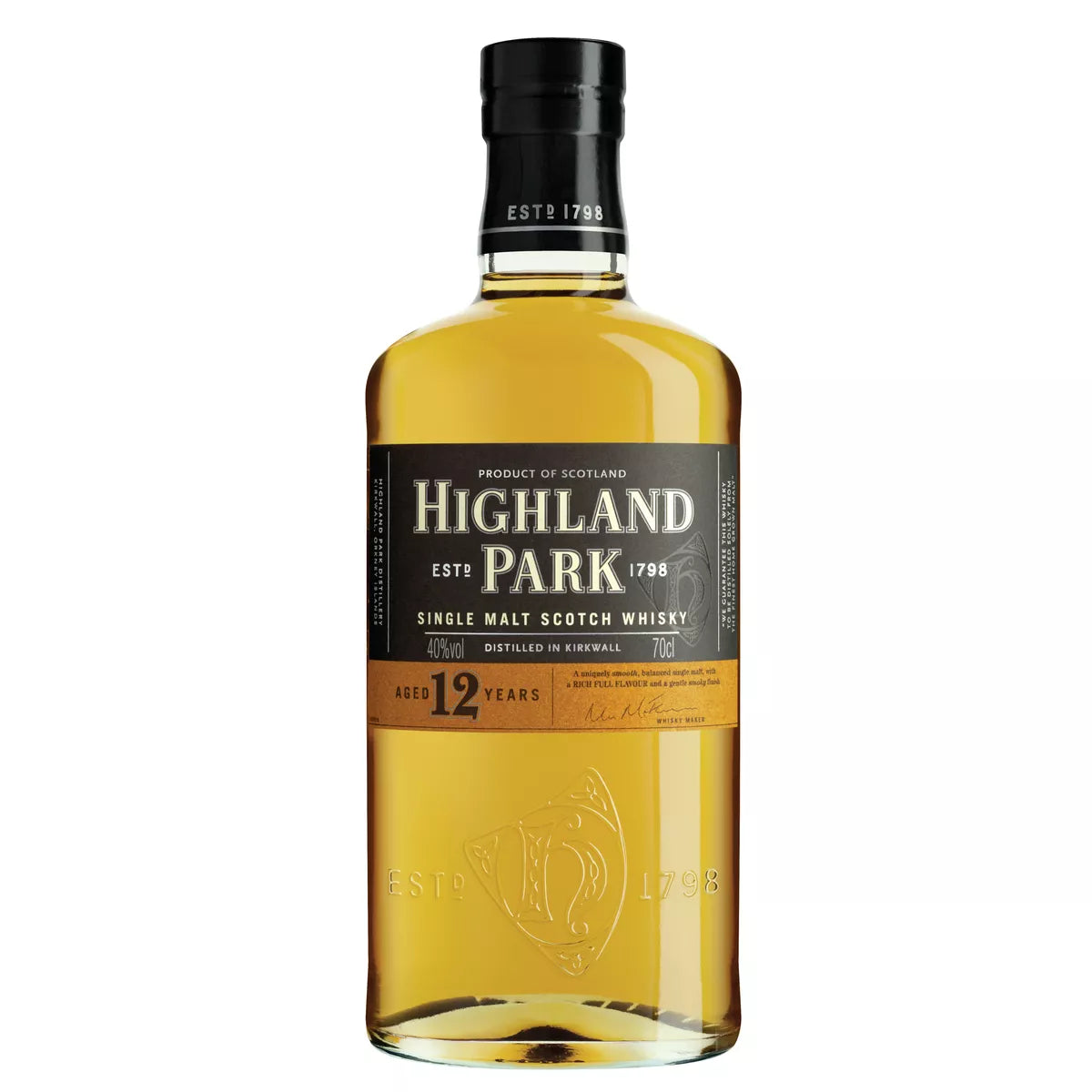 Highland Park 12 Jahre 40% GP 0,7l