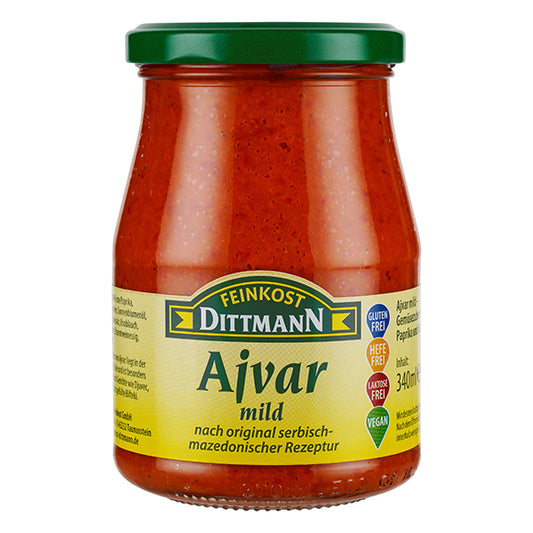 Feinkost Dittmann Ajvar Mild 340ml