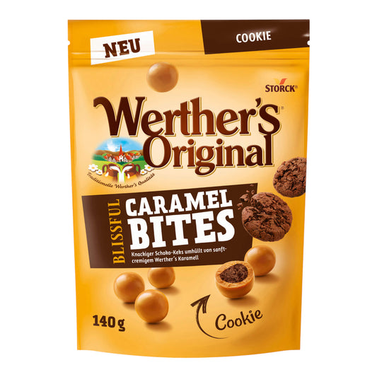 Werthers Original Caramel Bites Cookie 140g