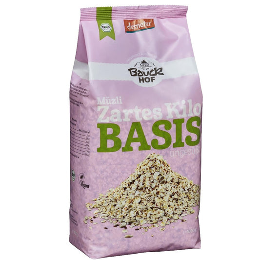 Demeter Bauck.Das zarte Kilo Basis Müsli 1kg