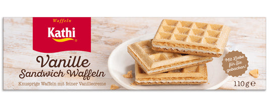 Kathi Vanille Sandwich Waffeln 110g