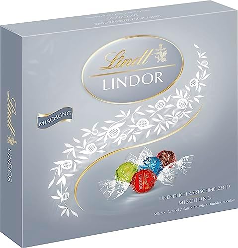 Lindt Lindor Präsent Mix Silber 187g