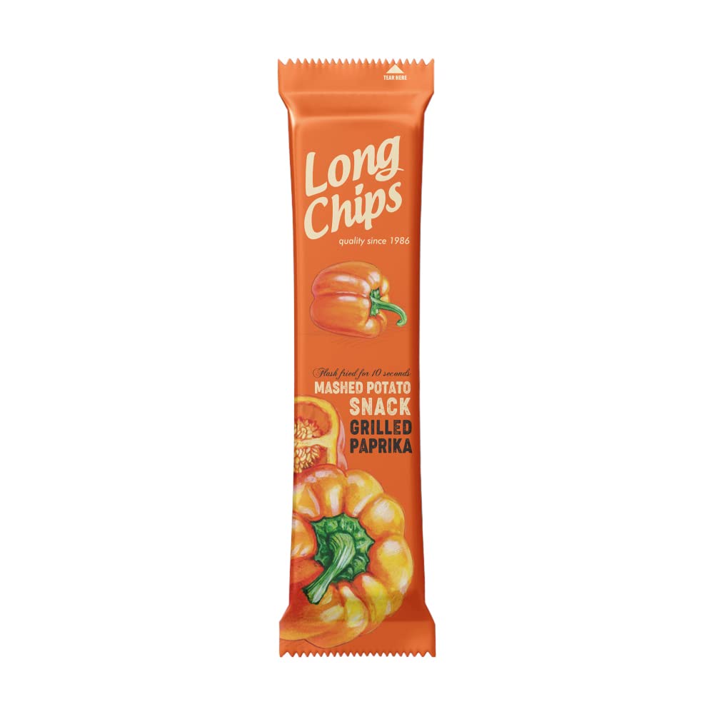 Pernes L Long Chips Grilled Paprika 75g