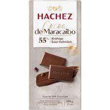 Hachez Cocoa De Maracaibo Edel Vollmilch Chocolade 100g