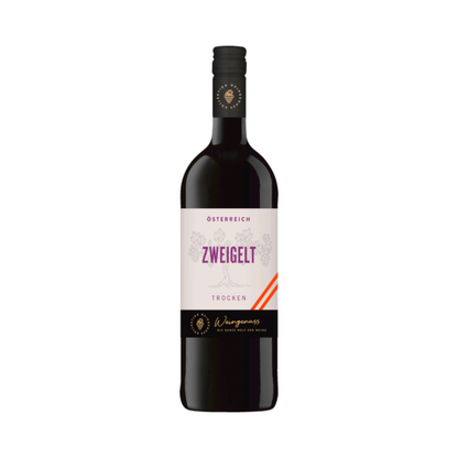 Wein-Genuss Zweigelt Qualitätswein trocken 1l