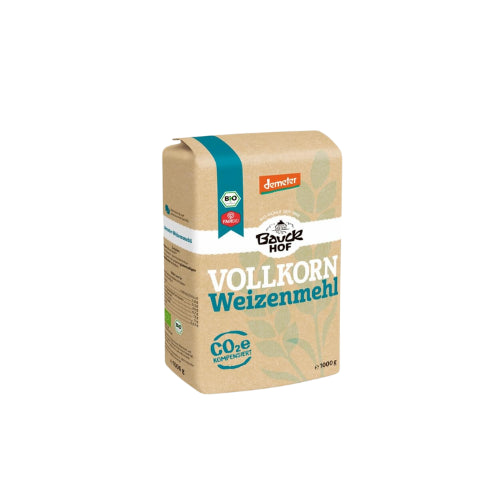 Demeter Bauckhof Vollkorn Weizenmehl 1kg