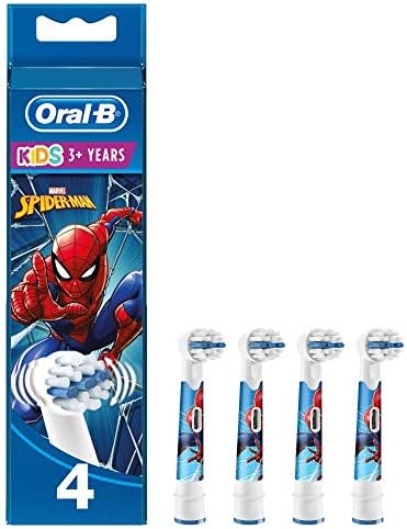 Oral-B Aufsteckzahnbürsten Spiderman/Eiskönigin 4ST