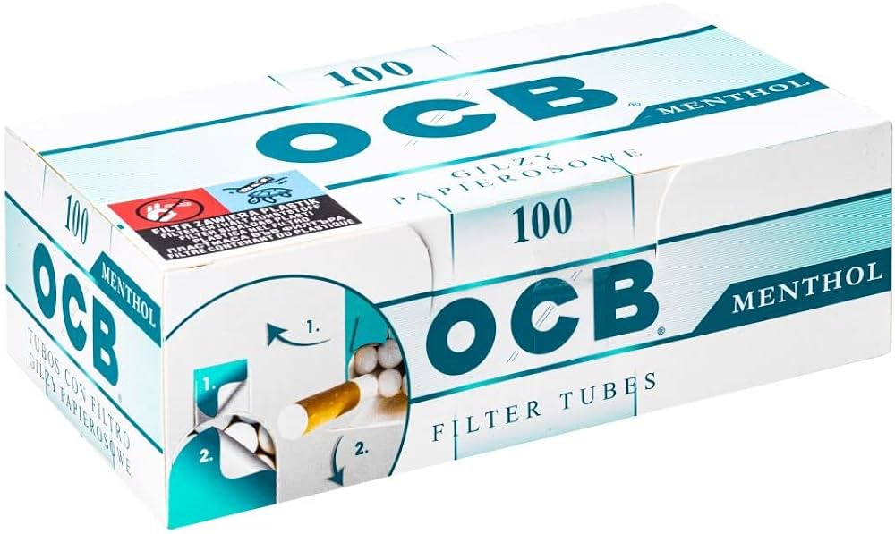 OCB Menthol Filterhülsen 100ST