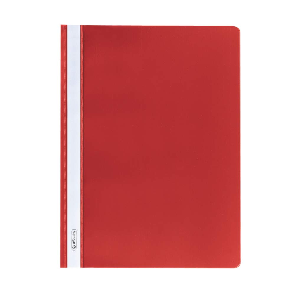 Herlitz Schnellhefter Polypropylen rot A4