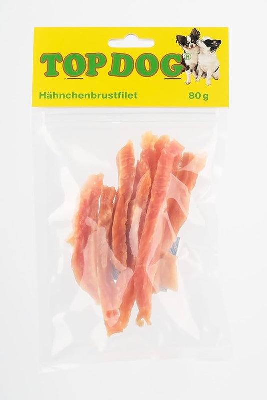 Top Dog Hähnchenbrustfilet in Streifen 80g