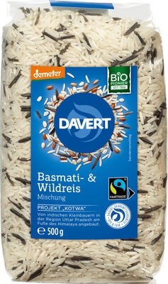 Demeter Davert Basmati&Wildreis Mischung 500g