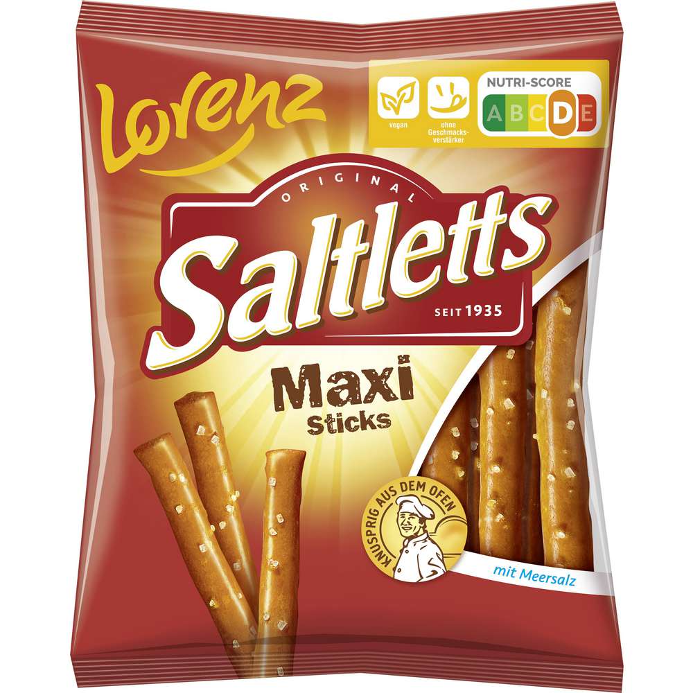 Saltletts Maxi Sticks 125g