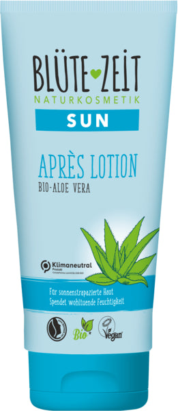 BLÜTEZEIT Pflegende Apres Lotion Bio Aloe Vera 200ml