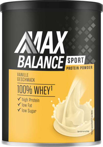 Max Balance Sport Whey Protein Vanille 360g