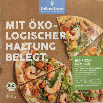 Bio Followfood Pizza Gamberi 293g