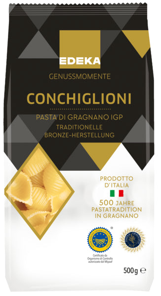 EDEKA Genussmomente Pasta di Gragnano Conchiglioni 500g