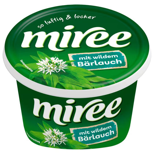 Miree Frischkäse mit wilden Bärlauch Doppelrahmstufe 150g