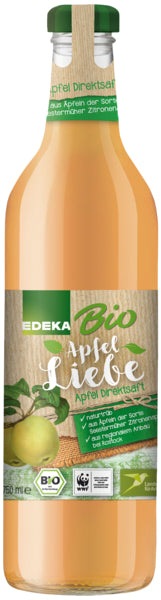 Bio EDEKA Apfel Liebe Apfel Direktsaft 0,75l