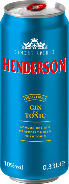 Henderson Gin&Tonic 10% 0,33l DPG