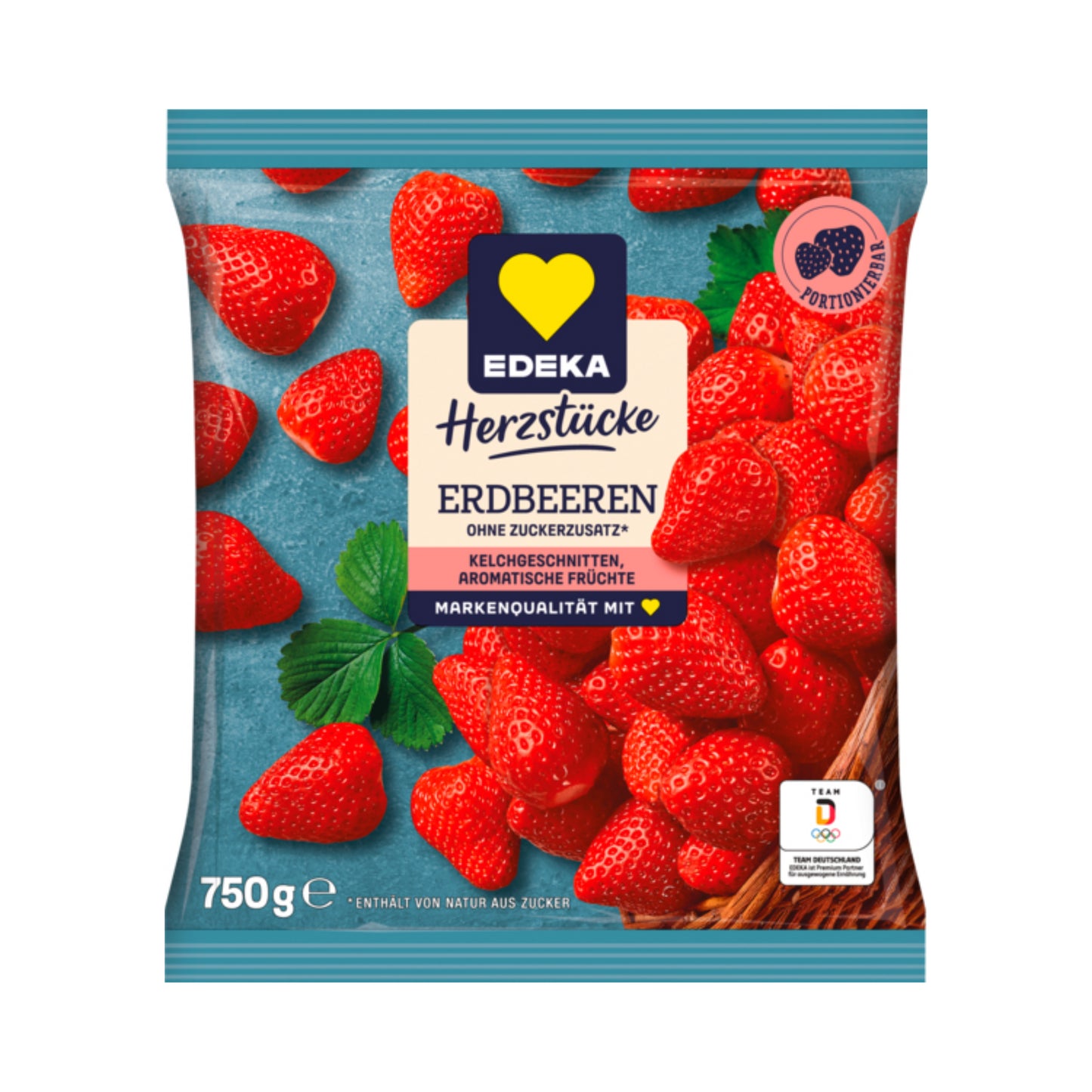 EDEKA Herzstücke Erdbeeren 750g