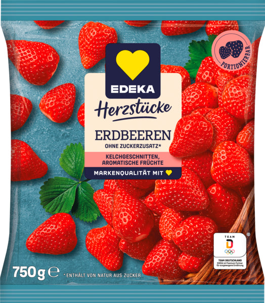 EDEKA Herzstücke Erdbeeren 750g