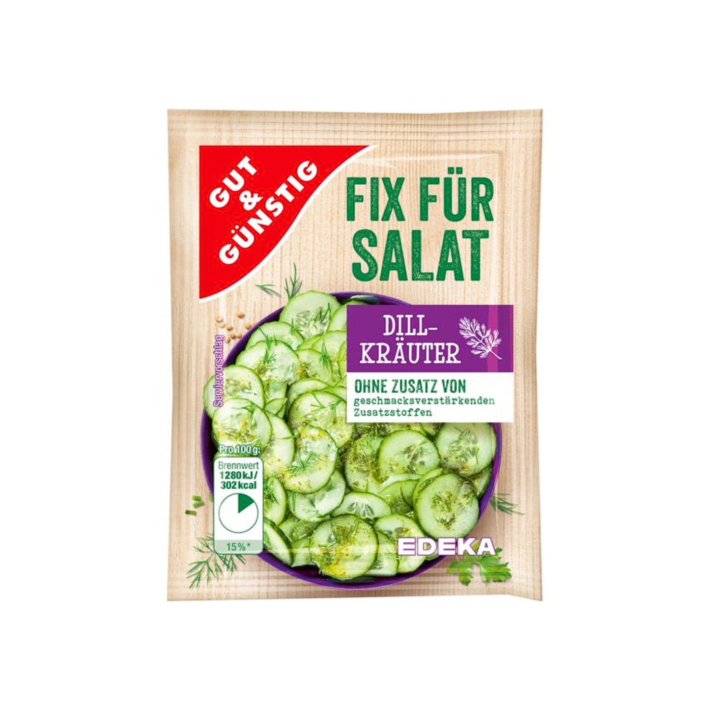 GUT&GÜNSTIG Salatfix Dill-Kräuter für 450ml 50g