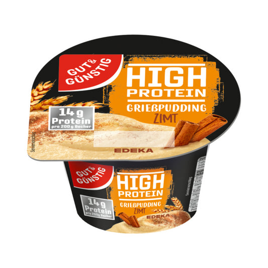 GUT&GÜNSTIG Protein Grießpudding Zimt 200g