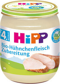 Bio Hipp Hühnchenfleisch-Zubereitung ab 5.Monat 125g