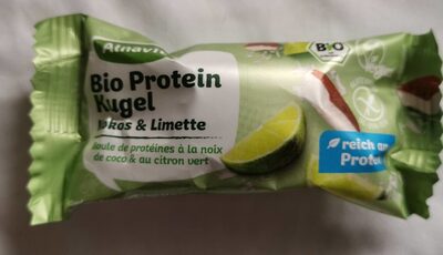 Bio Alnavit Proteinkugel Kokos Limette 24g