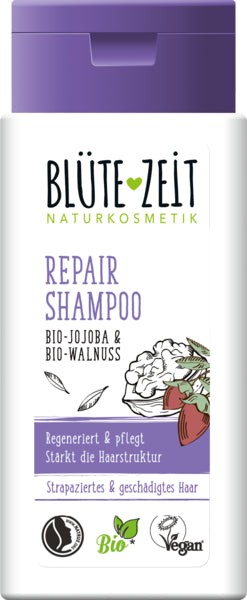 BLÜTEZEIT Repair Shampoo Bio Walnuss&Jojoba 200ml